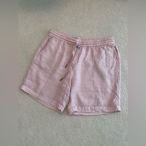 Anthropologie Linen Shorts